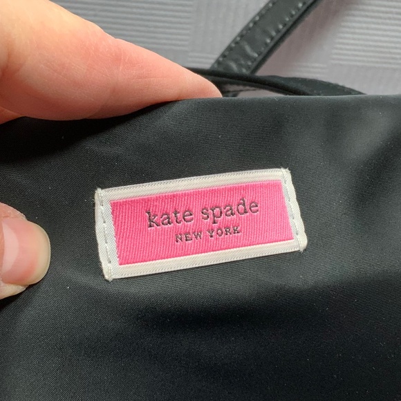 Kate Spade Black Nylon Tote P436 - Picture 14 of 16